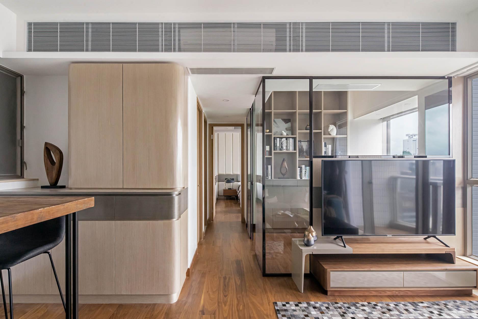 Step Inside a 760sqft Hong Kong Abode Designed for a Couple