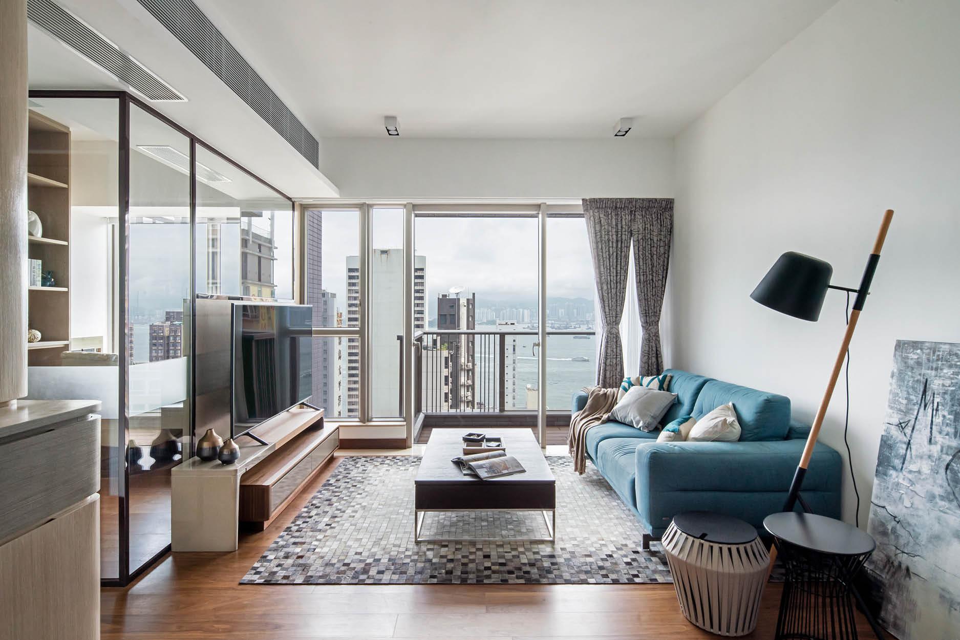 Step Inside a 760sqft Hong Kong Abode Designed for a Couple