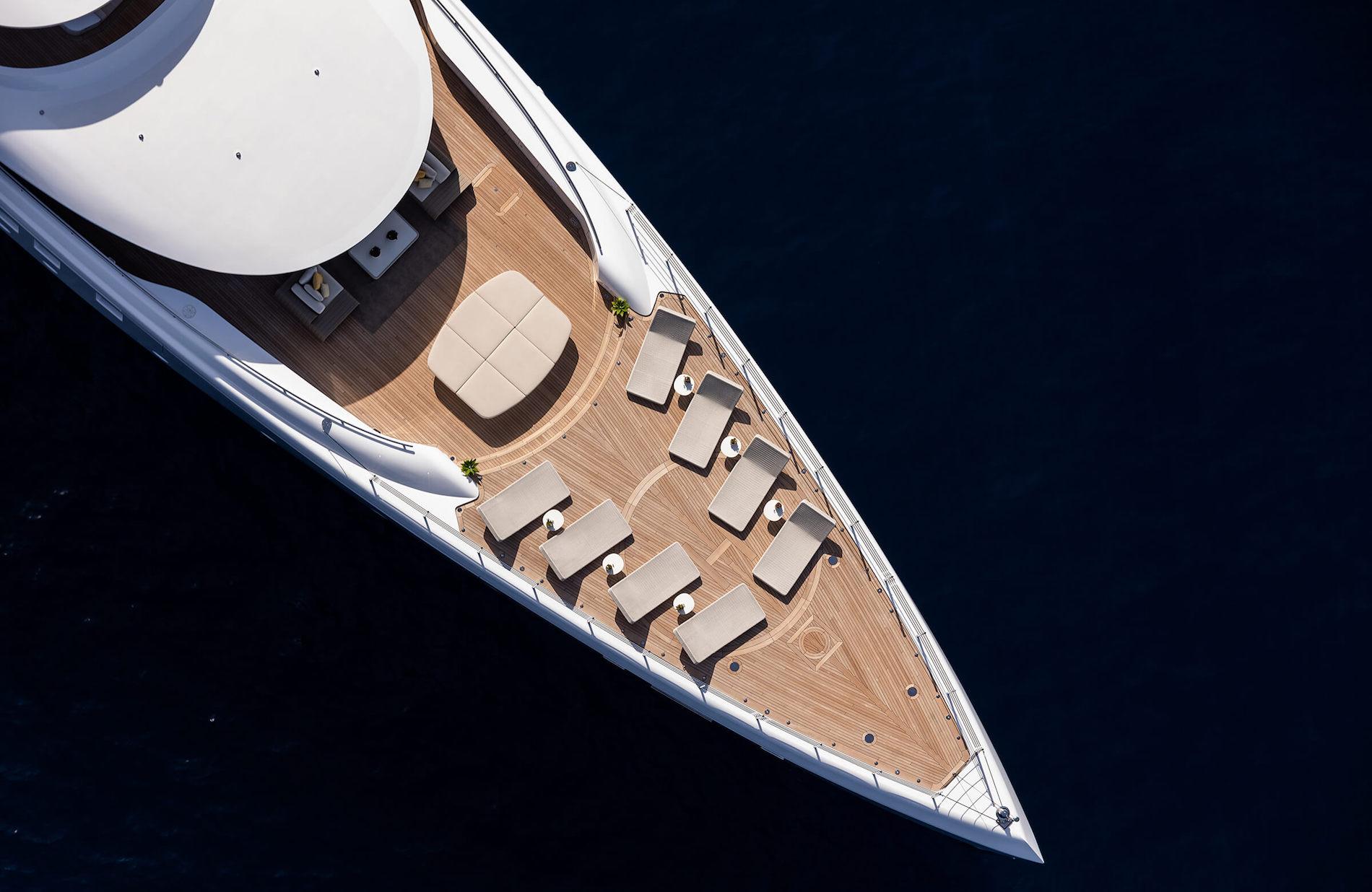 This Custom Benetti Yacht Could be Mistaken for a Lavish Mansion