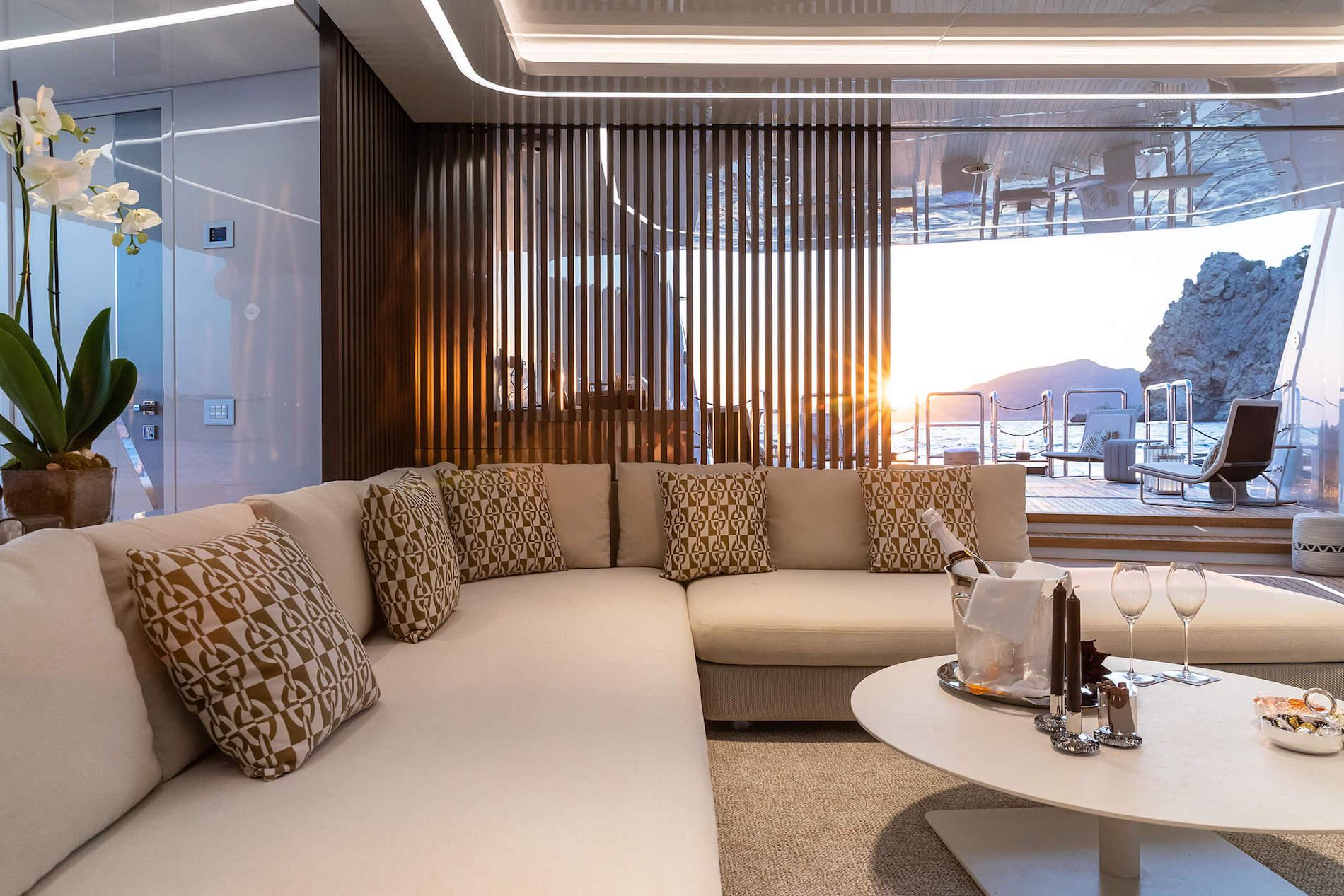 This Custom Benetti Yacht Could be Mistaken for a Lavish Mansion