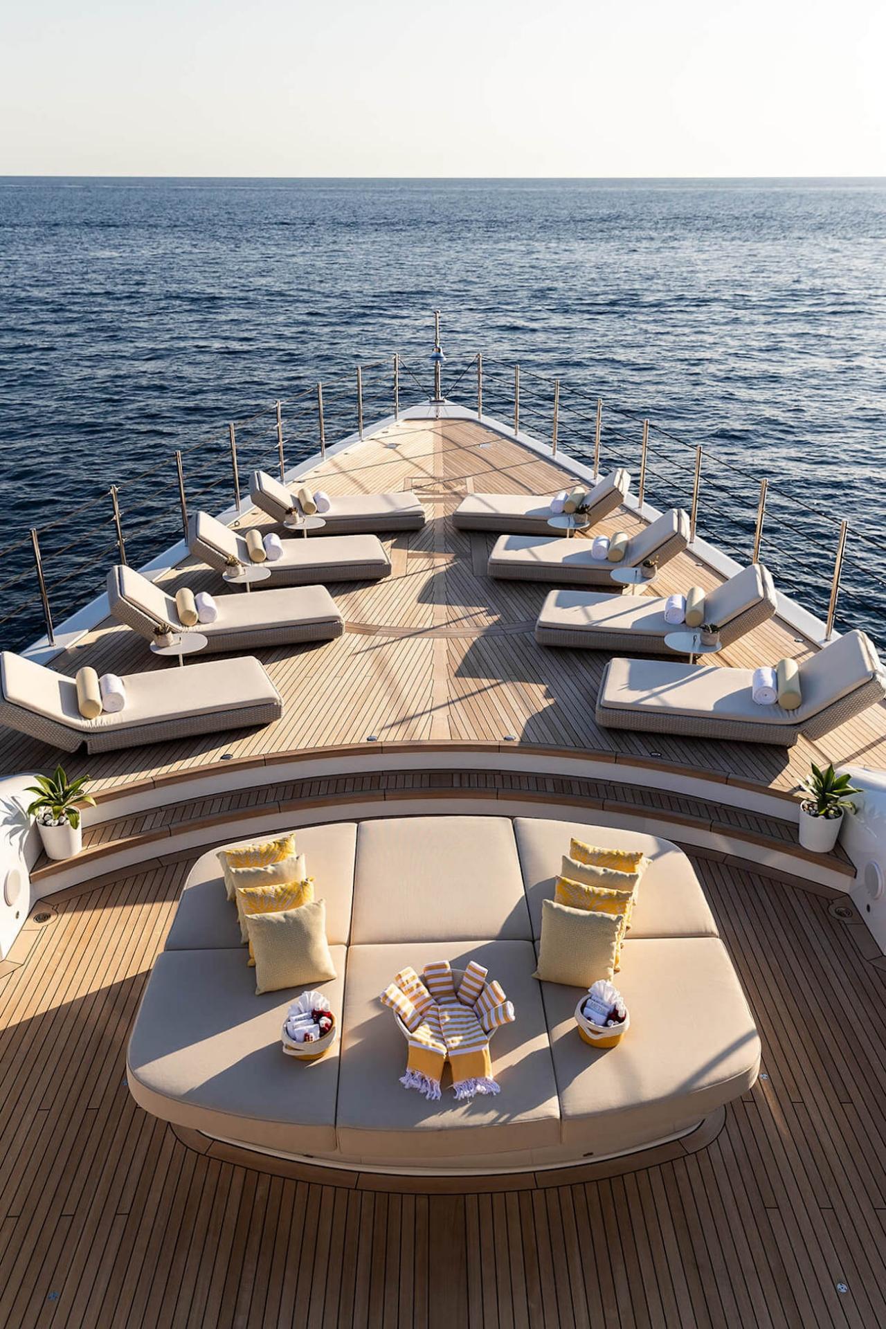 This Custom Benetti Yacht Could be Mistaken for a Lavish Mansion