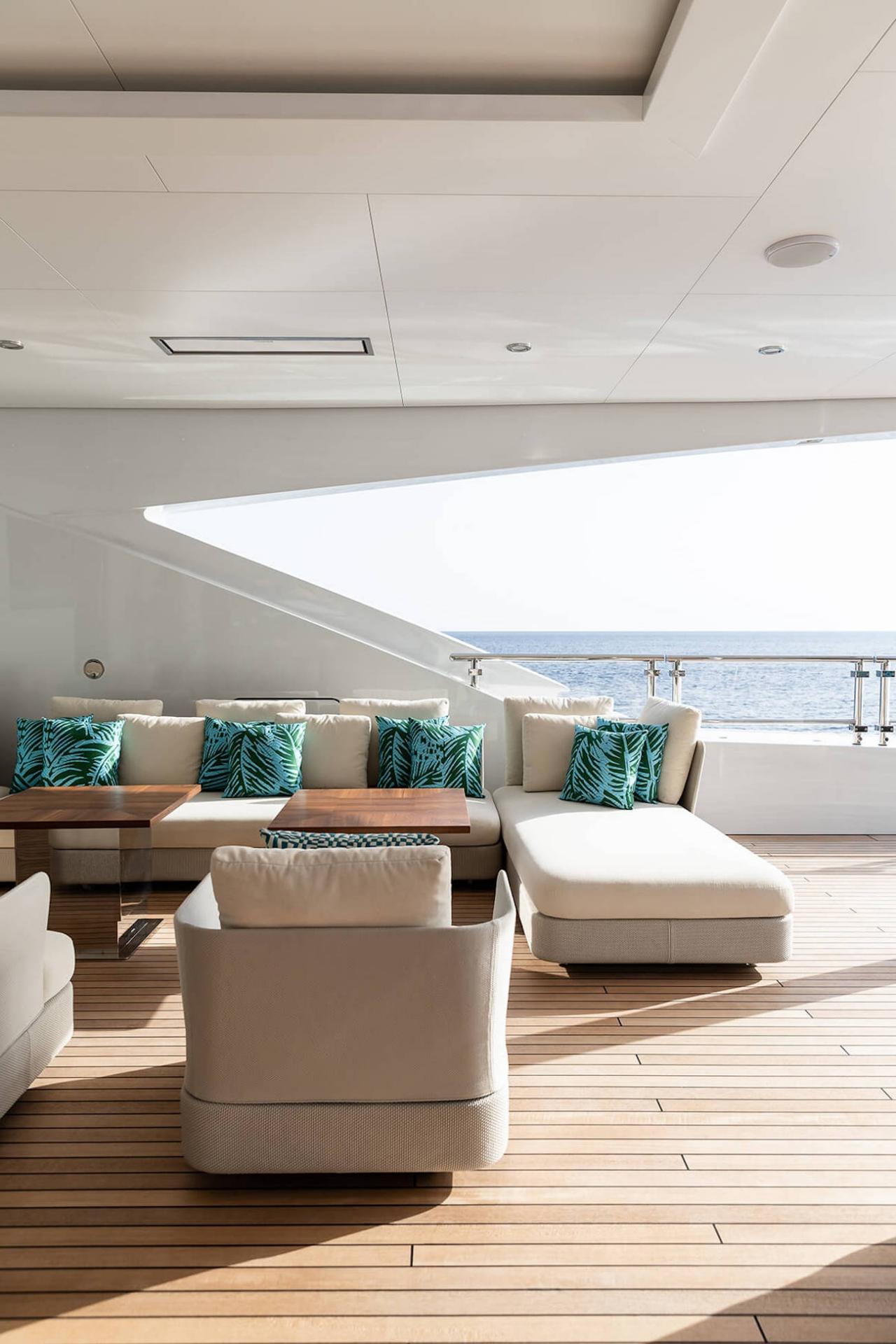 This Custom Benetti Yacht Could be Mistaken for a Lavish Mansion