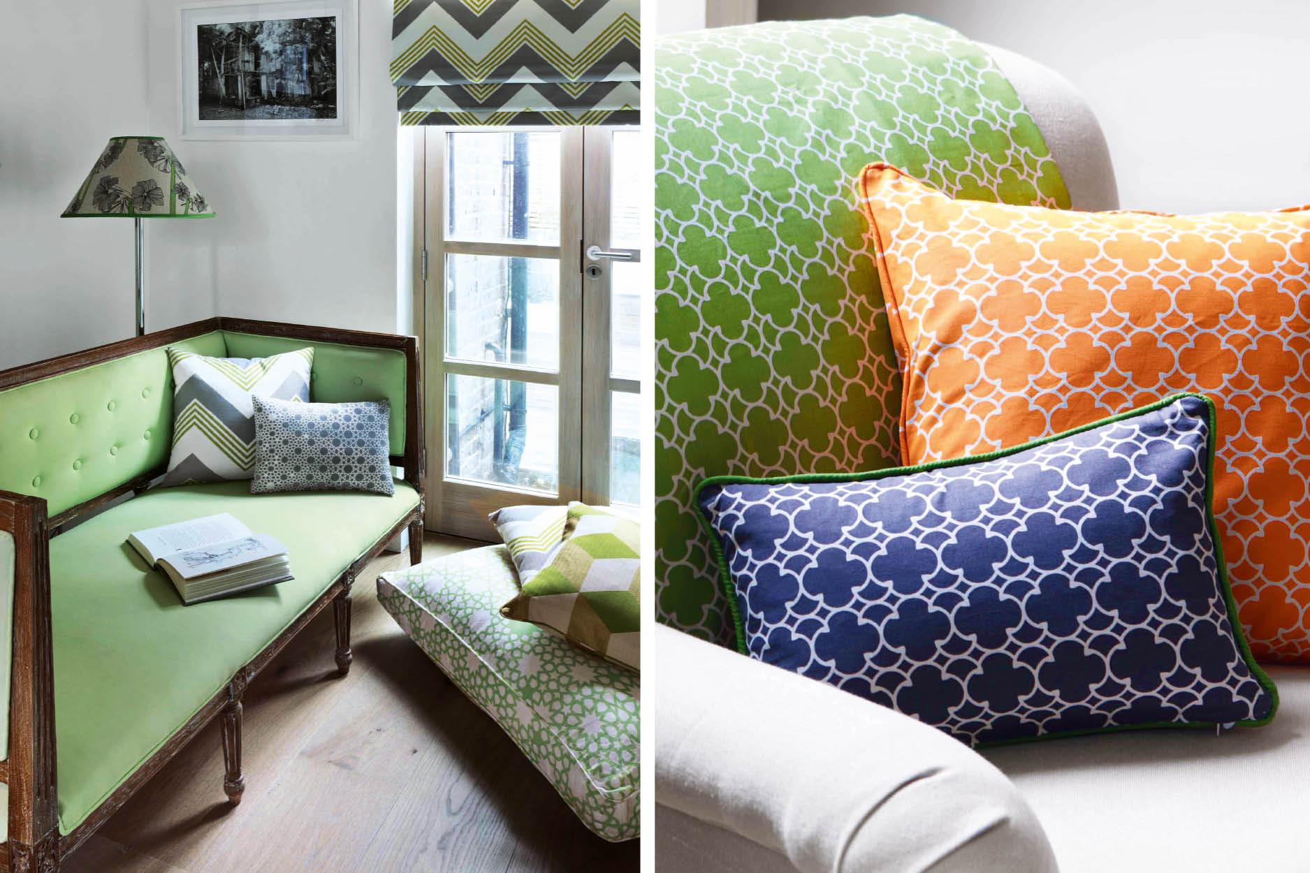 Step Inside a Textile Designer's Colourful Home
