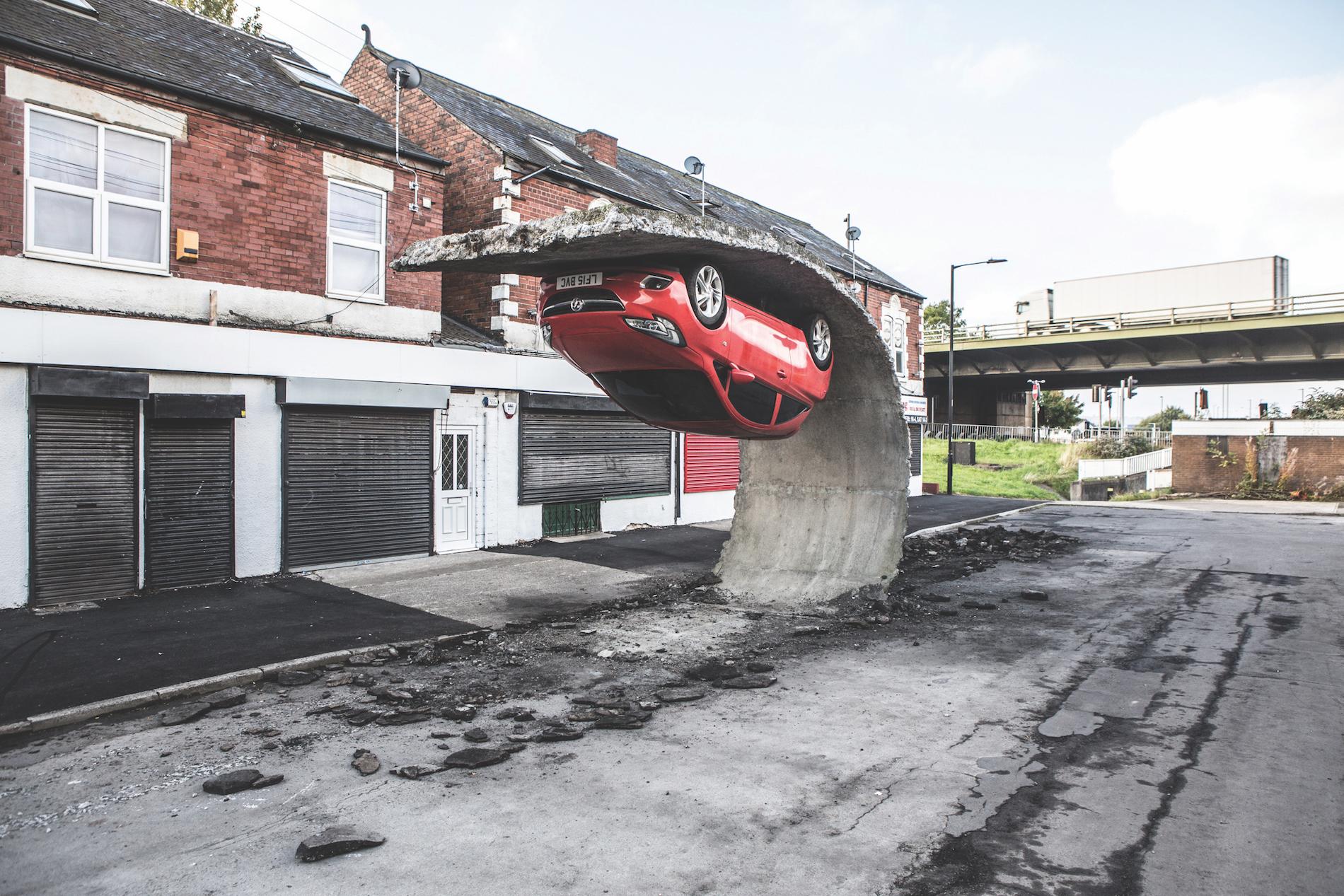 Inside Out: Alex Chinneck on his Gravity-Defying Art