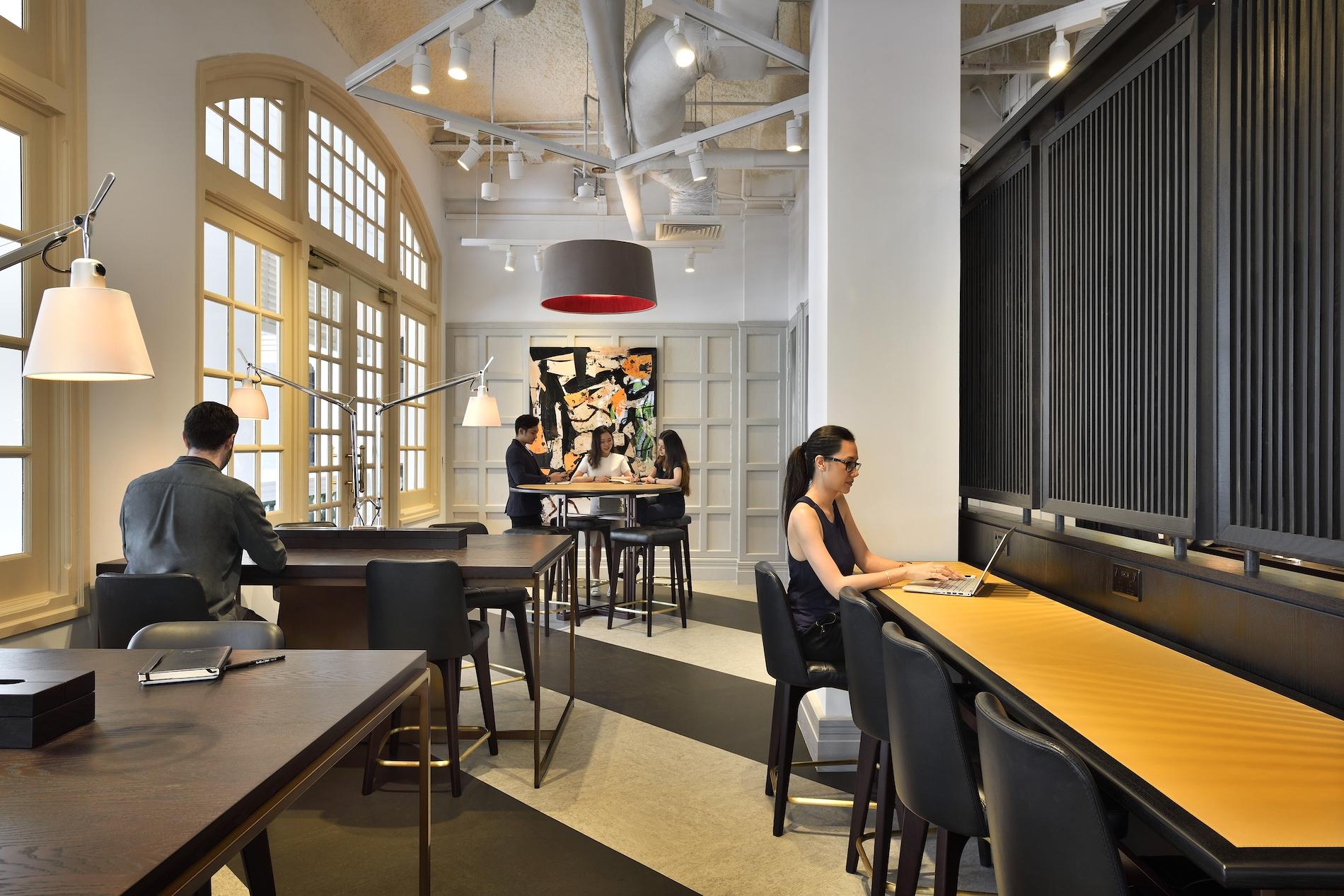 This New Workspace Is Built Inside a Glamorous Heritage Hotel