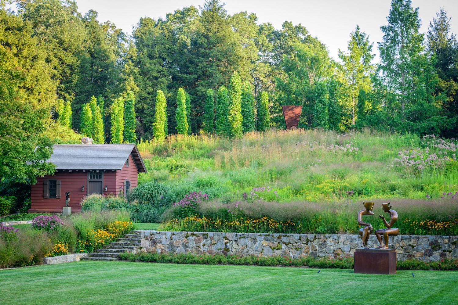 This Connecticut Property Is Enveloped By a Dreamlike Garden Oasis 