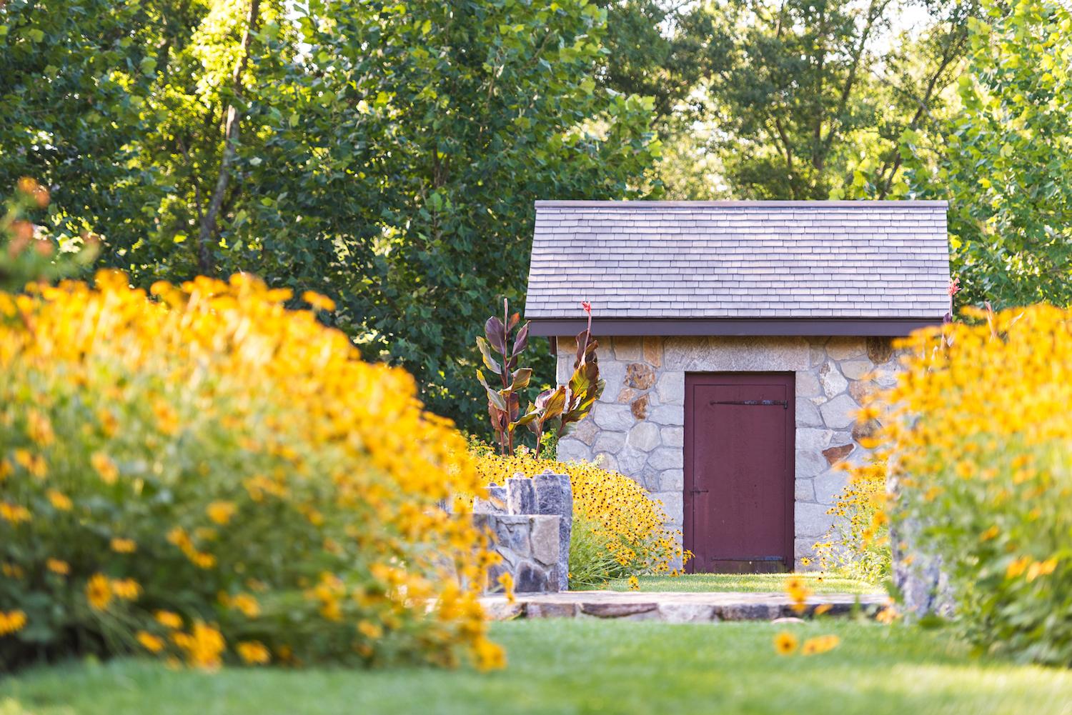 This Connecticut Property Is Enveloped By a Dreamlike Garden Oasis 