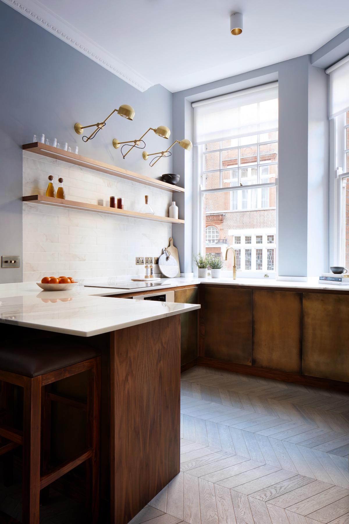 Ethereal Shades Meet Bespoke Details in this Chelsea Apartment