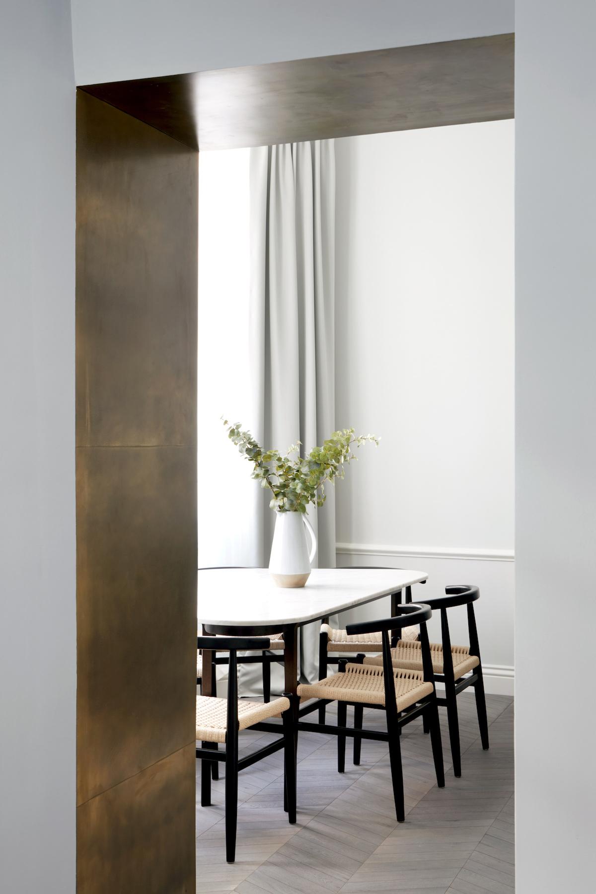 Ethereal Shades Meet Bespoke Details in this Chelsea Apartment