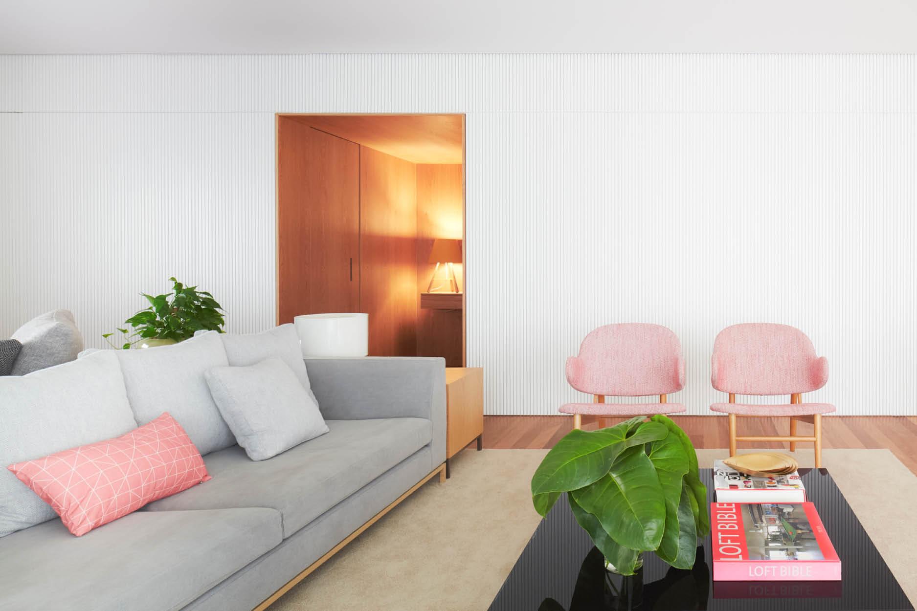 粉色家居設計：知性實用的日式安樂窩