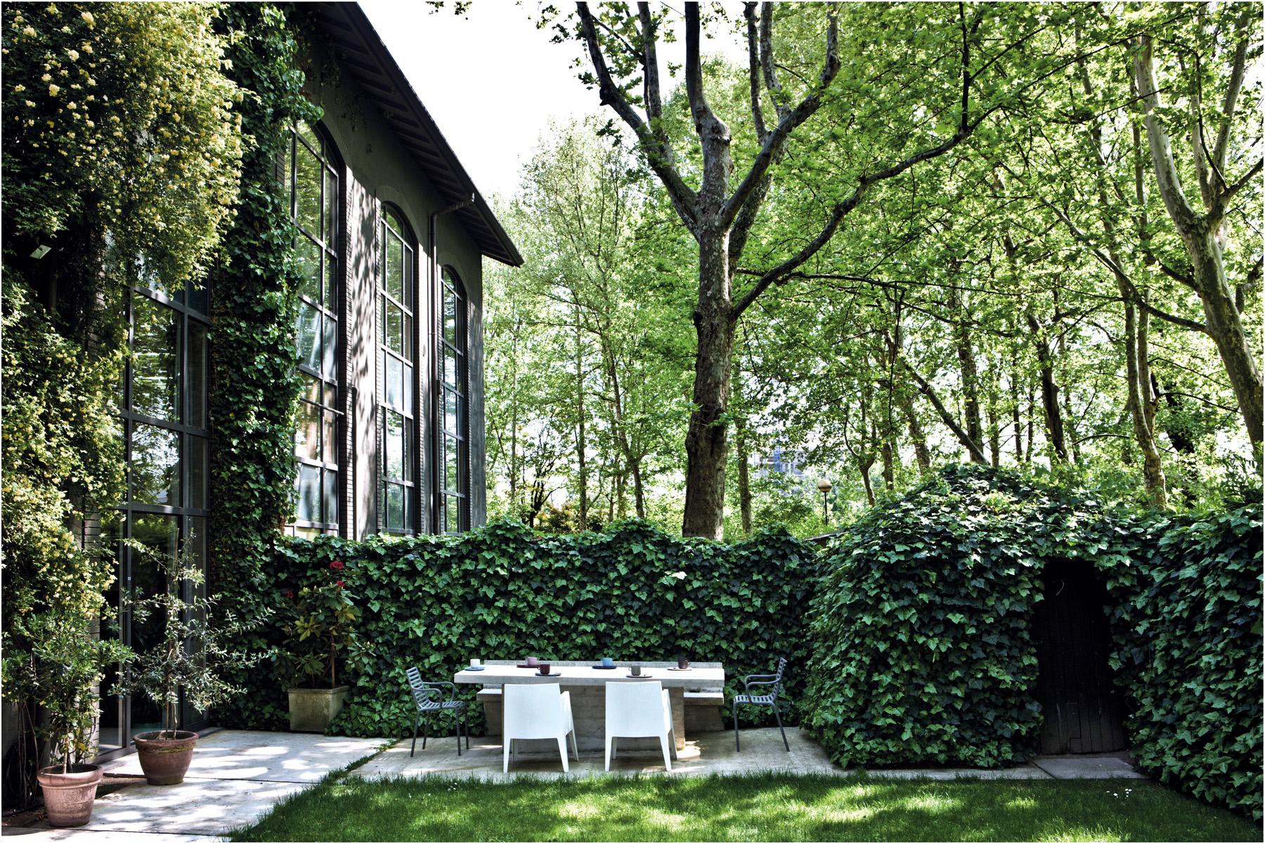 Green Machine: Marc Sadler Transforms an Old Foundry into a Leafy Family Home
