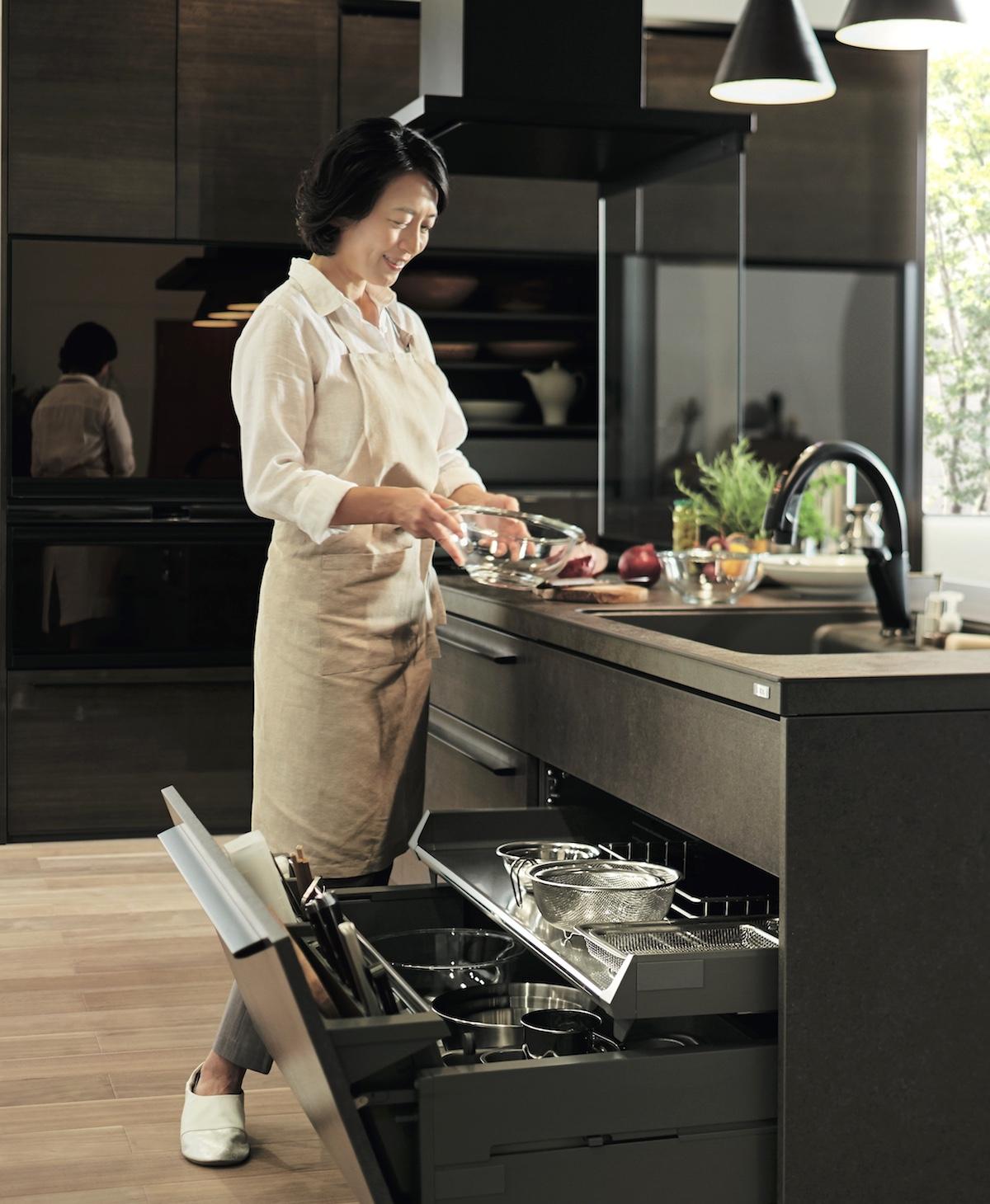 LIXIL Sunwave's Ingenious Kitchen Solutions Maximise Your Space