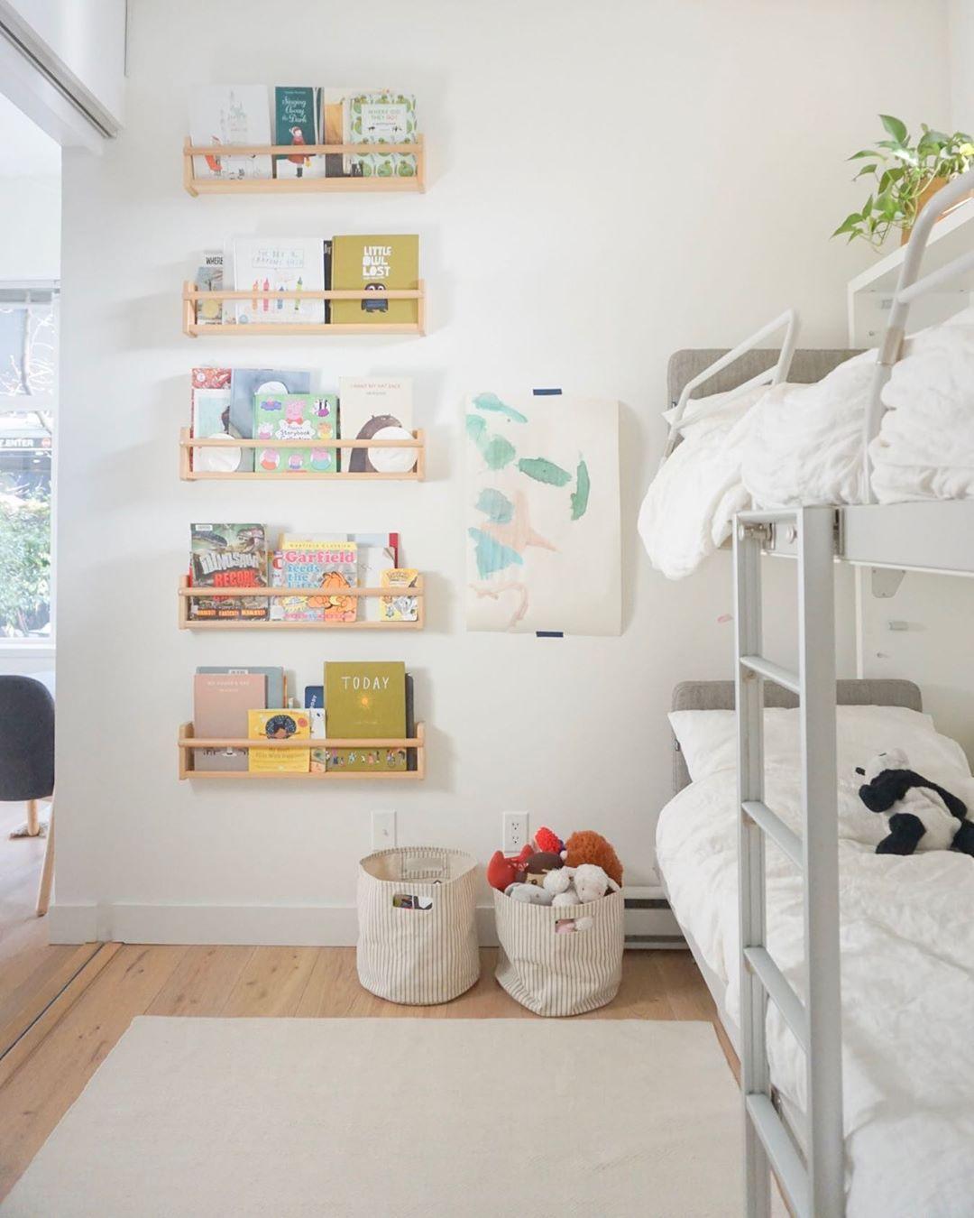 Too Many Shelves in a Small Space: Kids' Room Update — 600sqftandababy