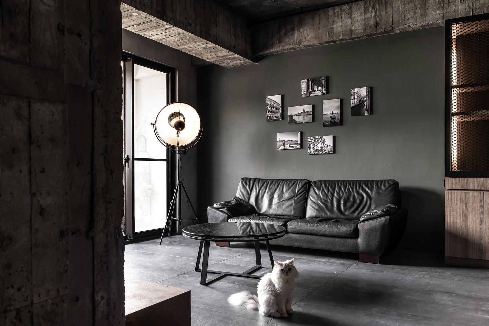 This Masculine Taipei Flat is Highlighted by Dark and Raw Accents 