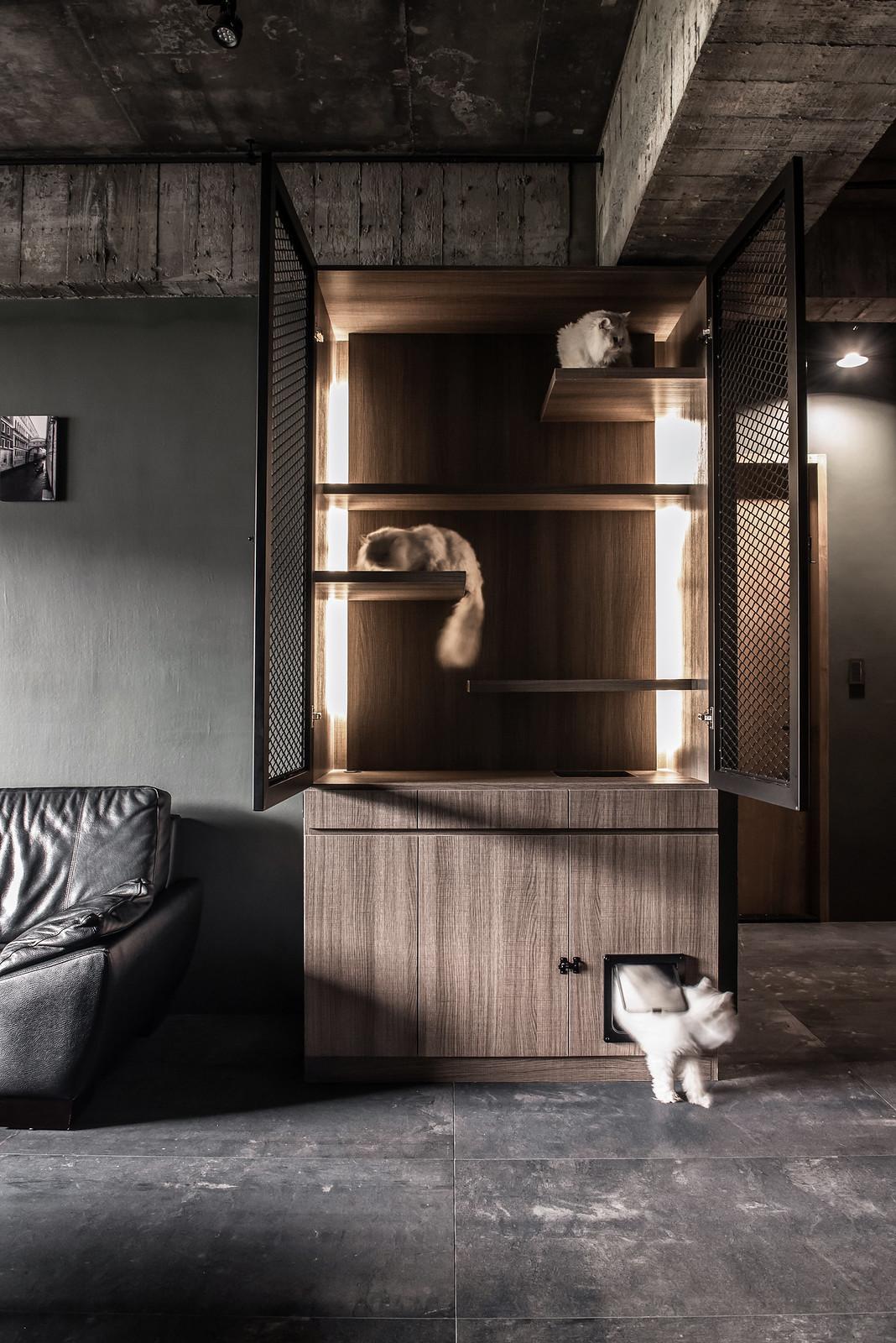 This Masculine Taipei Flat is Highlighted by Dark and Raw Accents 