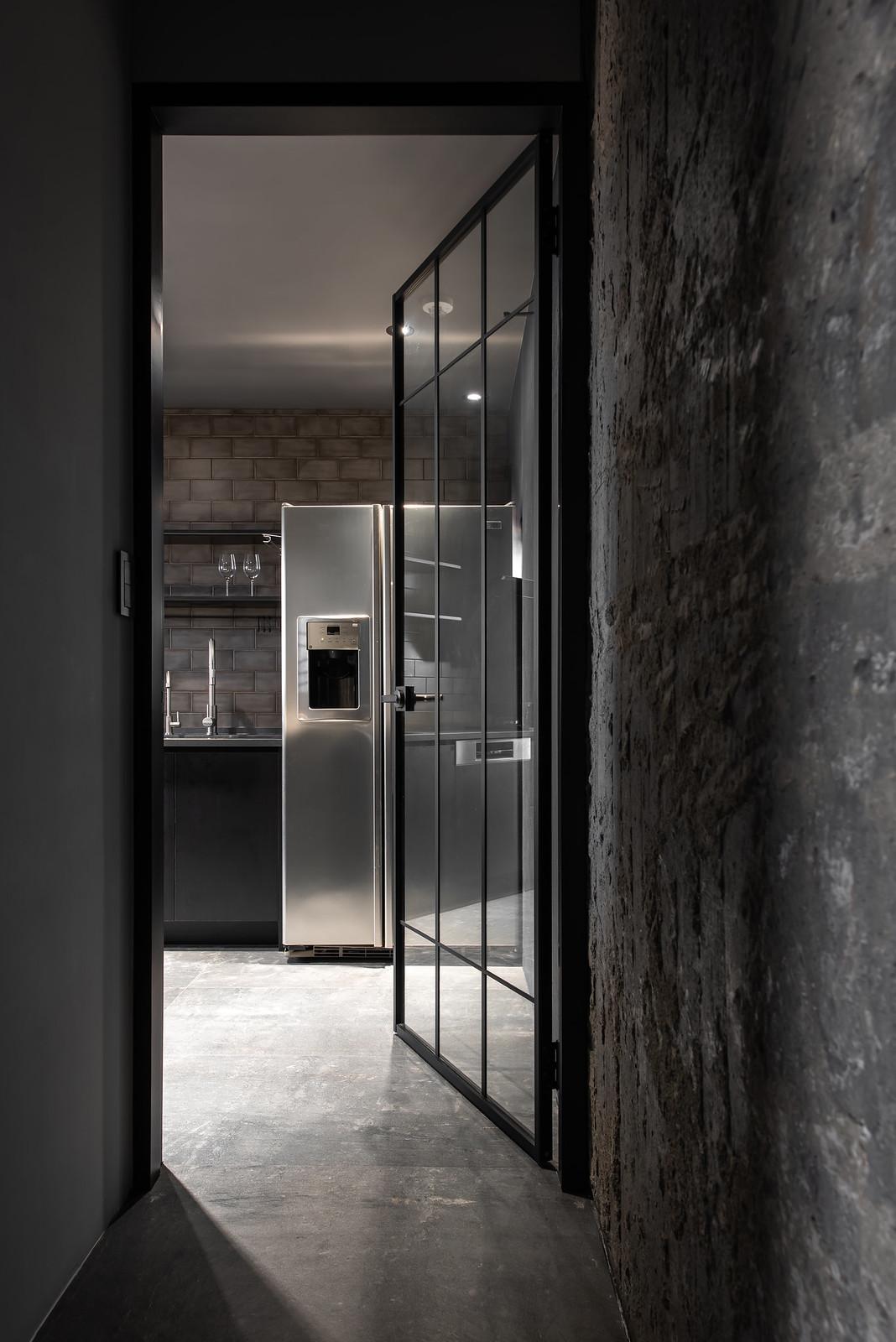 This Masculine Taipei Flat is Highlighted by Dark and Raw Accents 