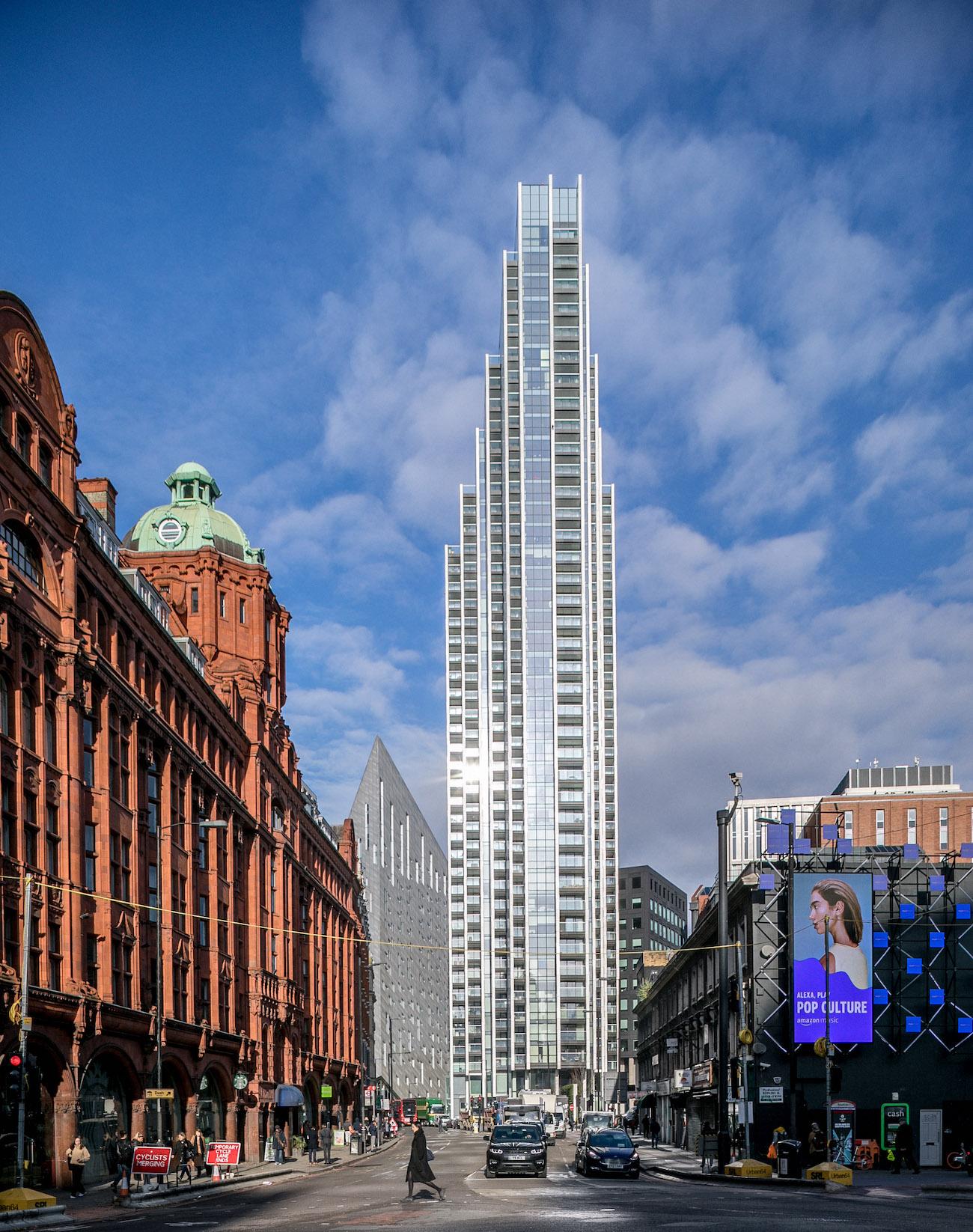 This Vibrant Art Deco-Style Penthouse Sits Atop London's Tallest Residential Building