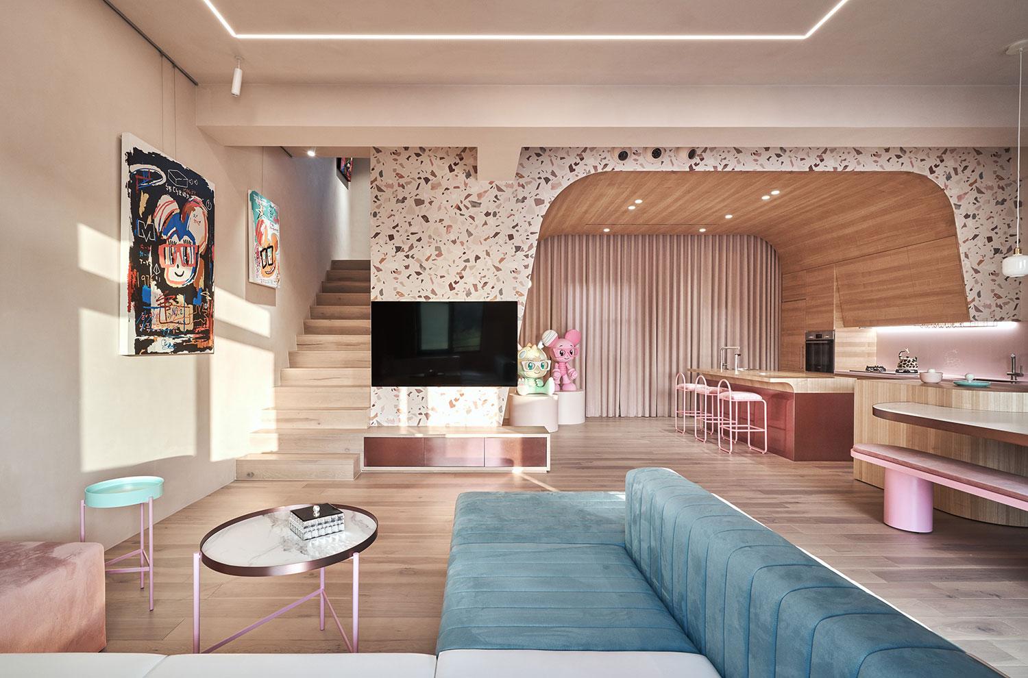 A Pink-Hued Holiday Villa in Taiwan Dedicated to Cats