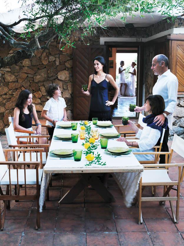 Inside a Italian TV Personality and Food Writer's Family Retreat in Sardinia