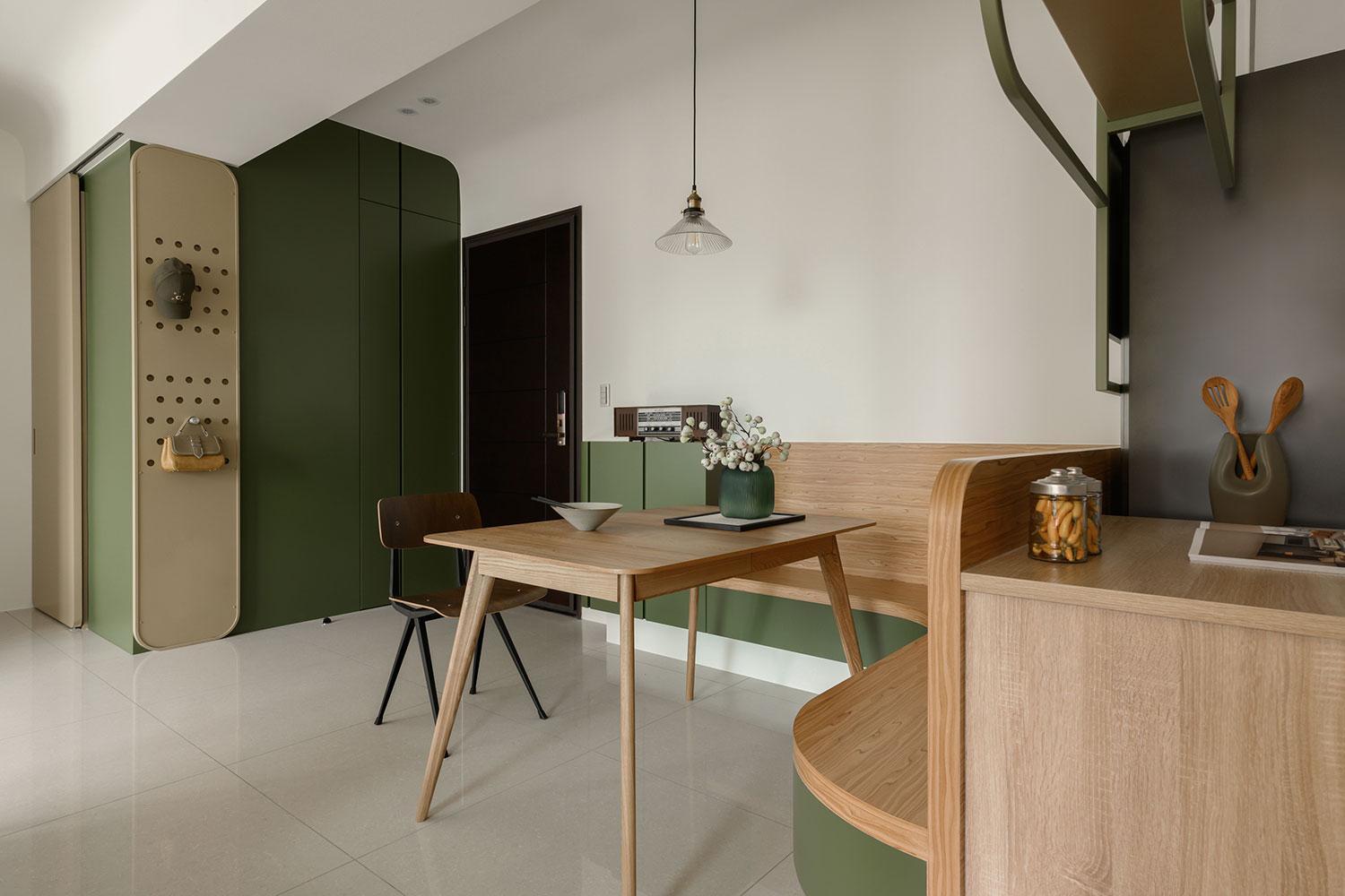 This 712sqft Flat in Taipei is Full of Warmth