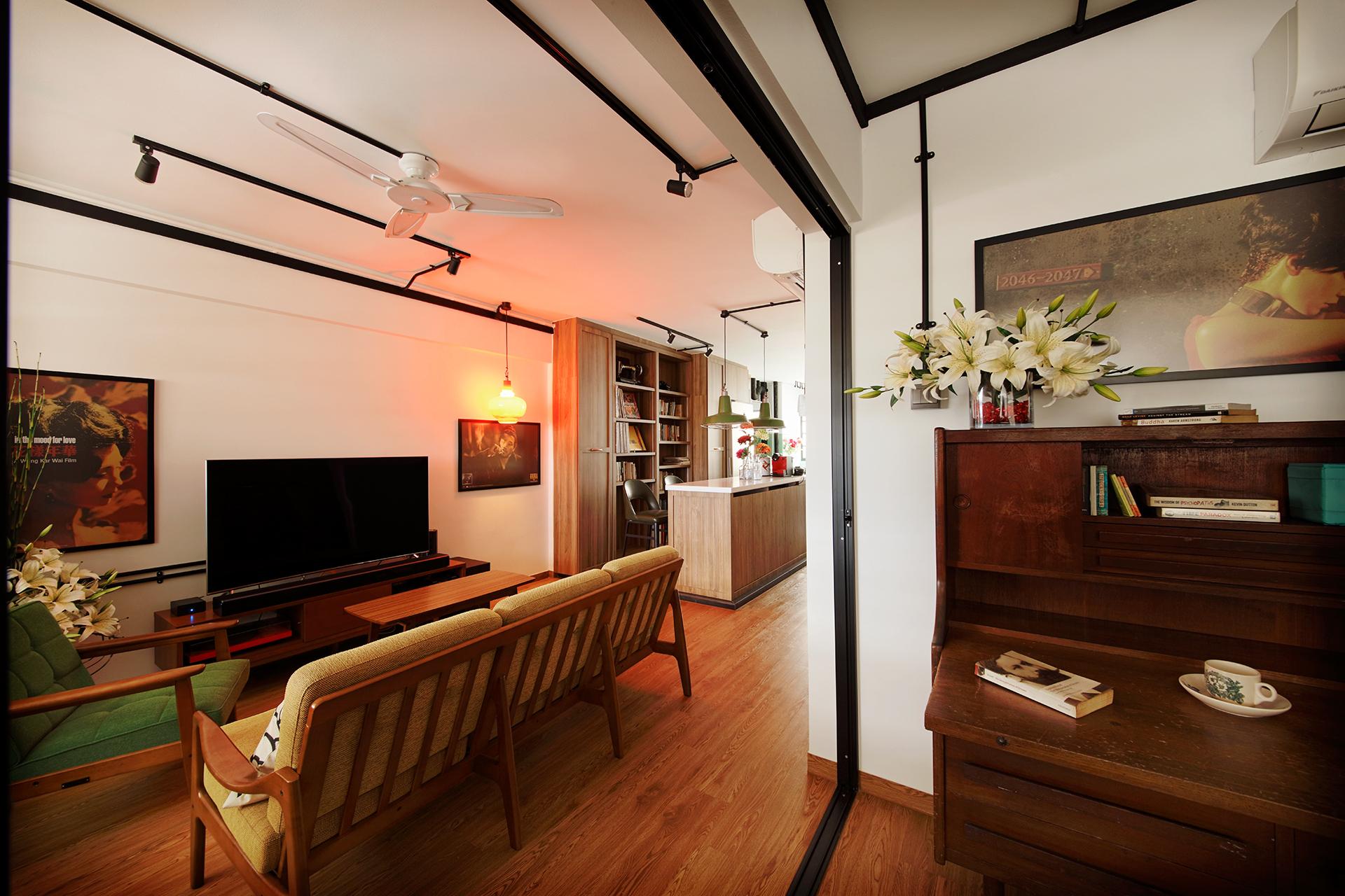 A Trip Down Memory Lane Inside a Vintage Flat in Singapore