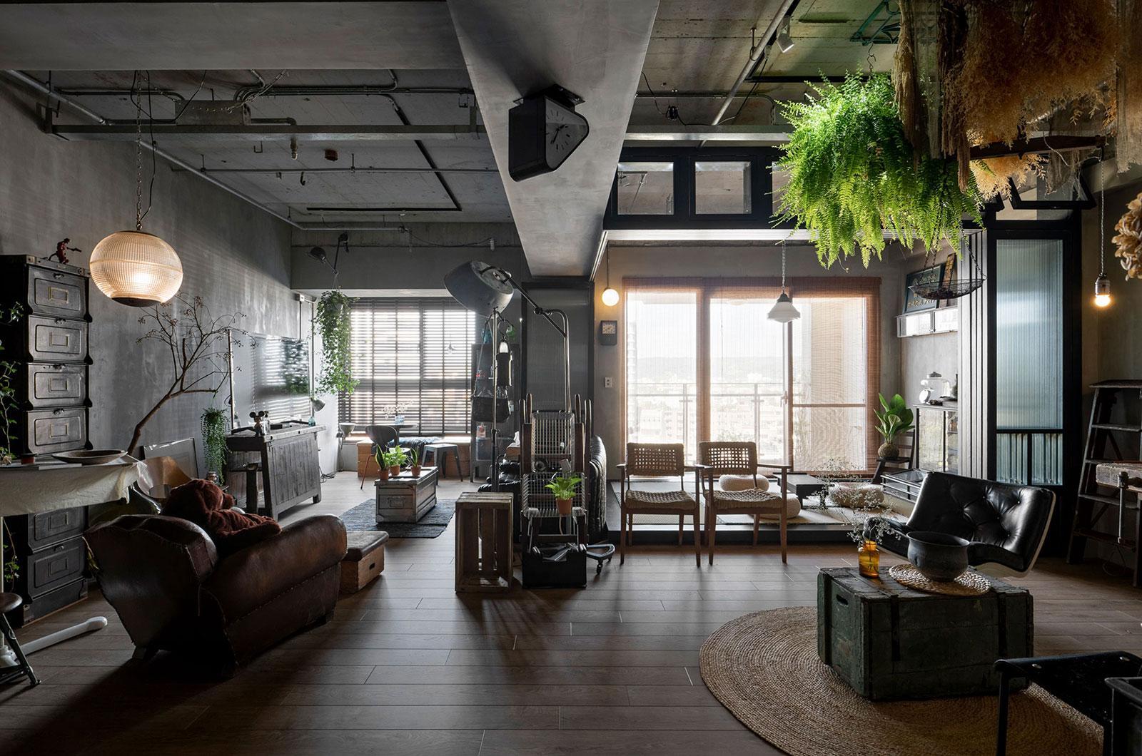 A Moody Loft Apartment in Taiwan Filled With Stories of the Past