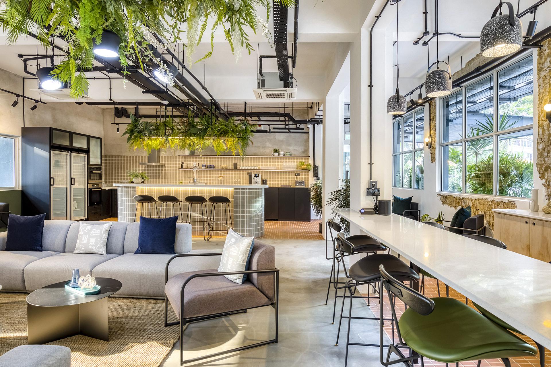 History Seeps Through in Singapore's Largest Co-Living Space