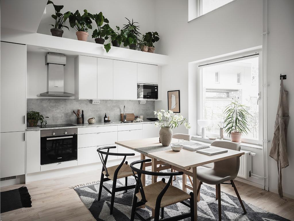 Steal Some Decor Ideas from this Small Duplex Apartment in Sweden