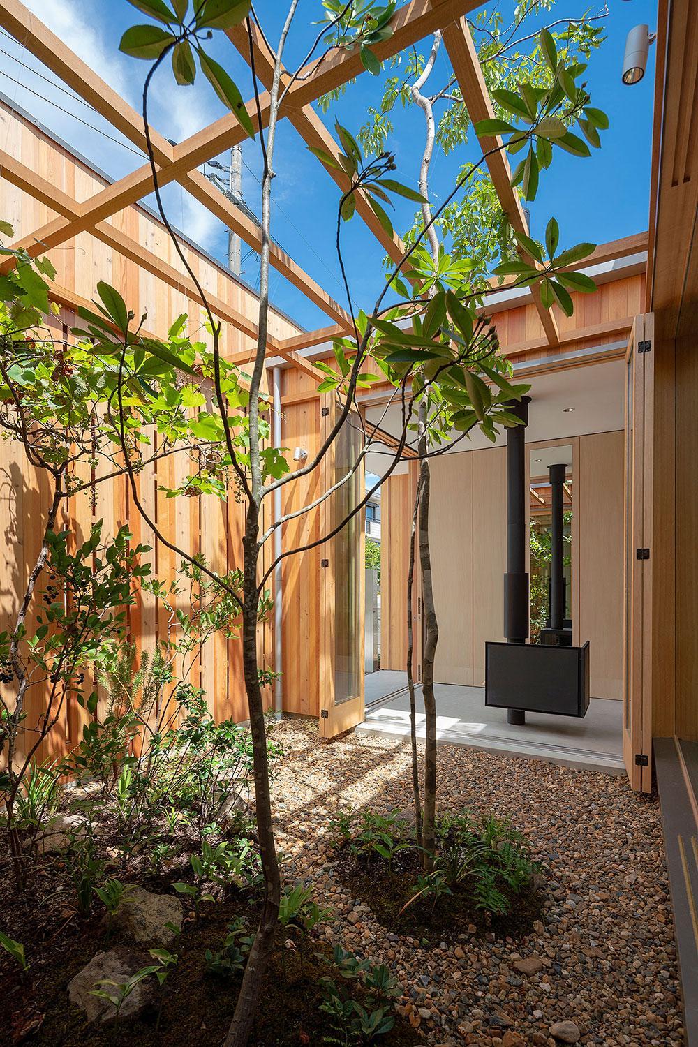 Experience the Beauty of All Four Seasons in this Wooden Bungalow in Japan