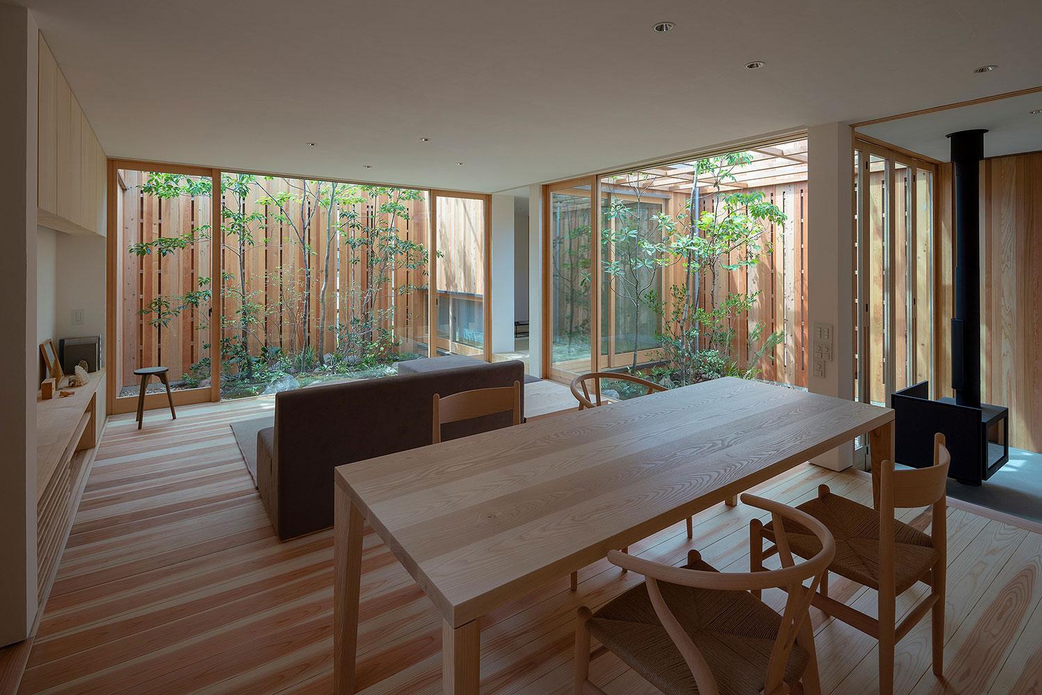 Experience the Beauty of All Four Seasons in this Wooden Bungalow in Japan