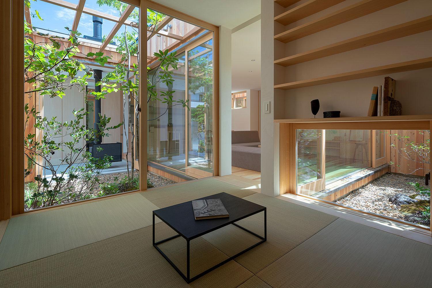 Experience the Beauty of All Four Seasons in this Wooden Bungalow in Japan