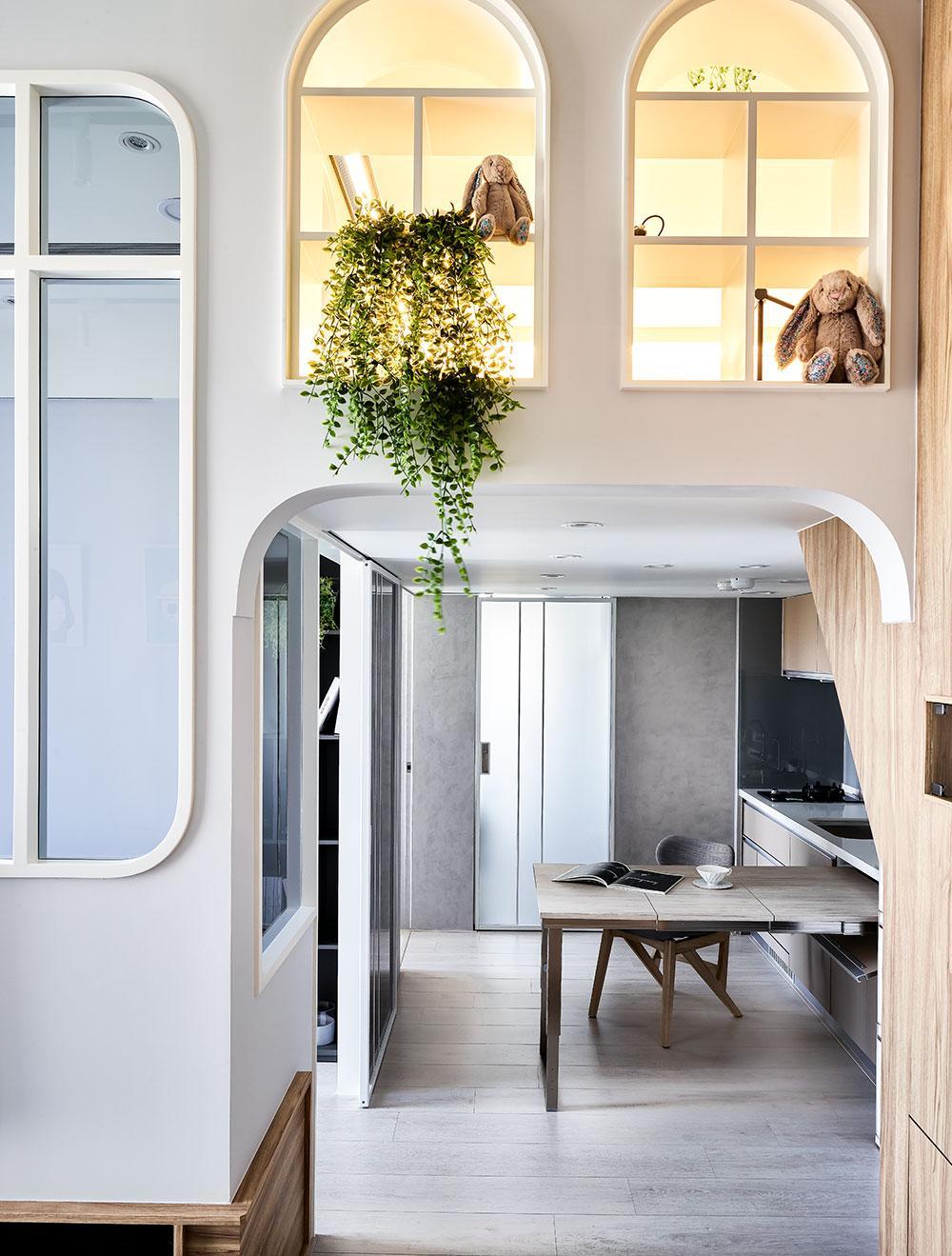 A 463sqft Space in Taipei Transformed into A Gentle Nordic Treehouse