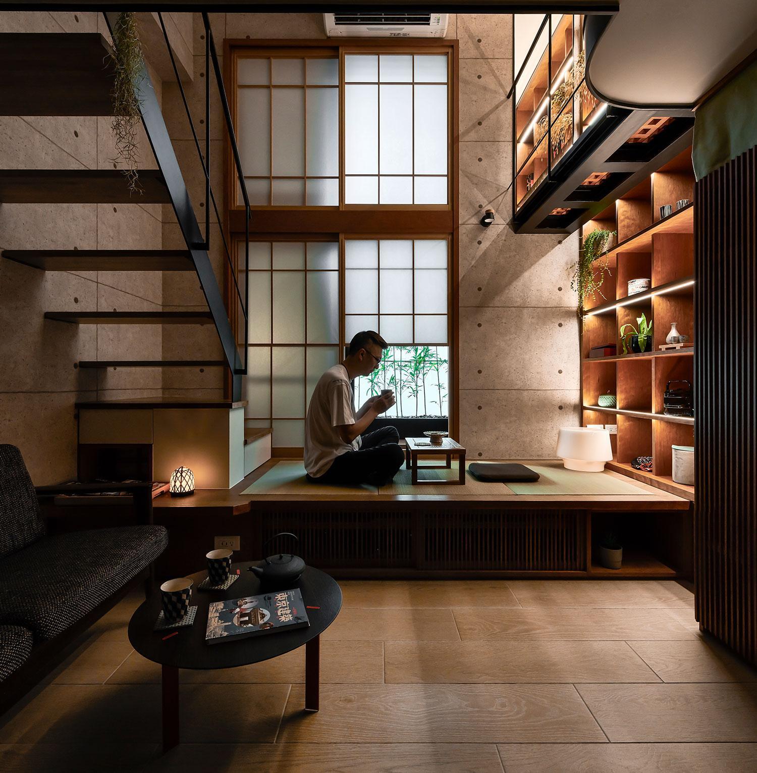 Relive the Wonderful Days of Travel in this 356sqft Japanese-style Loft