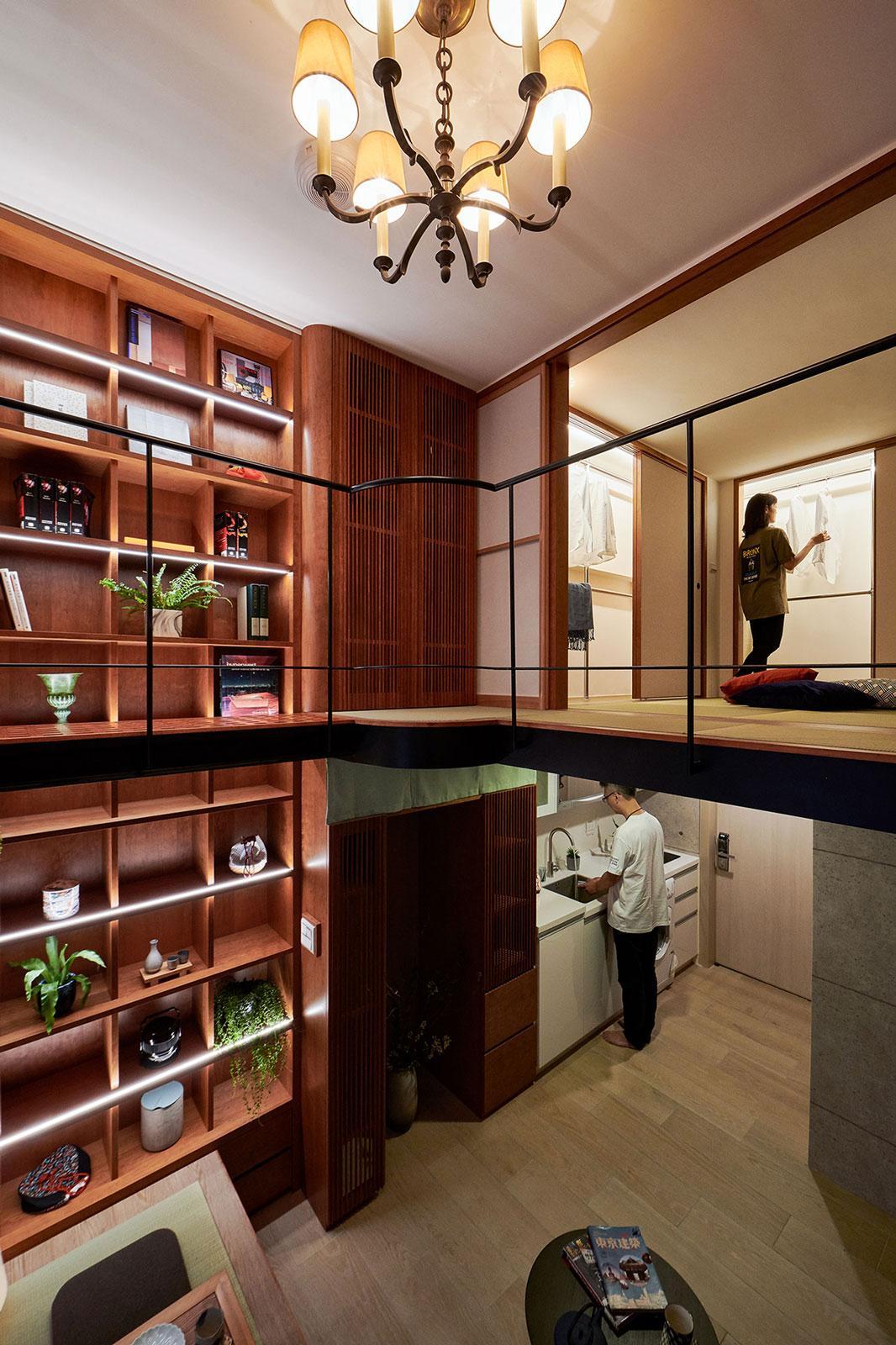 Relive the Wonderful Days of Travel in this 356sqft Japanese-style Loft