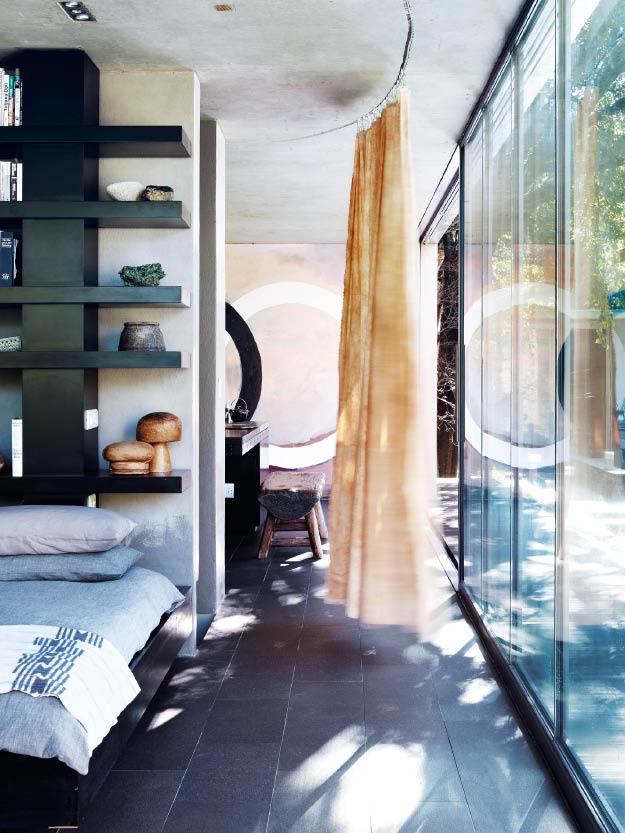 Inside a Modernist-inspired Glass Box Home in the Woods