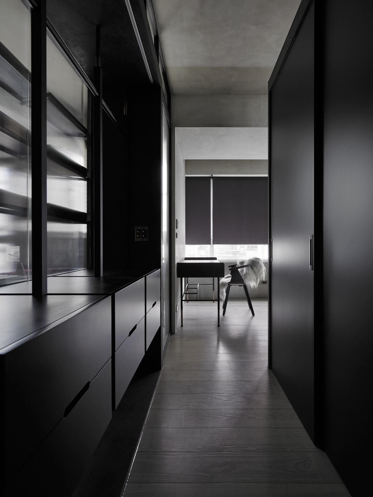 極具情調而不暗黑無光的900呎室內設計，成就型格時尚的單身宅