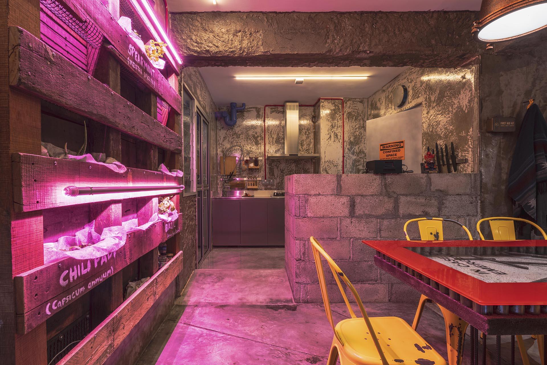 A Raw Dystopian World Inside This Singapore Flat