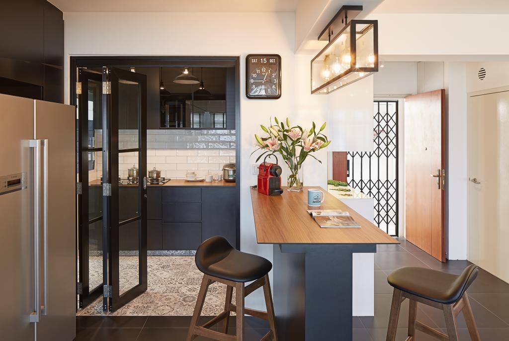 Semi Open Plan Kitchen Dining Room