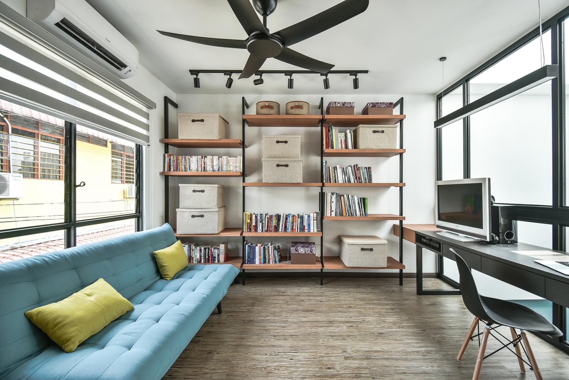 A Sun-Filled Modern Terrace House Reminiscent of Older Penang Homes