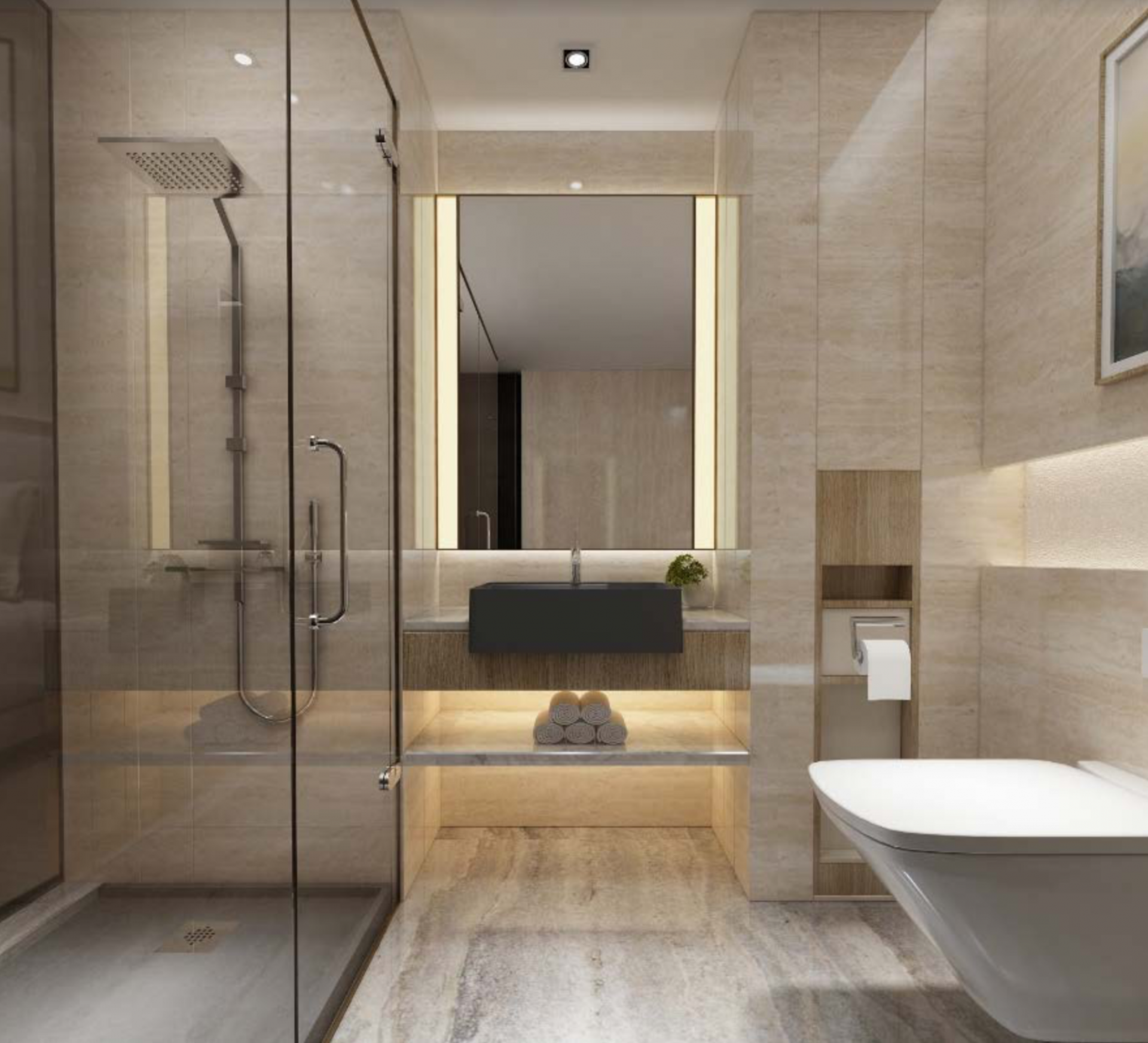 獨一無二的居家風格，從內外兼備的浴室開始