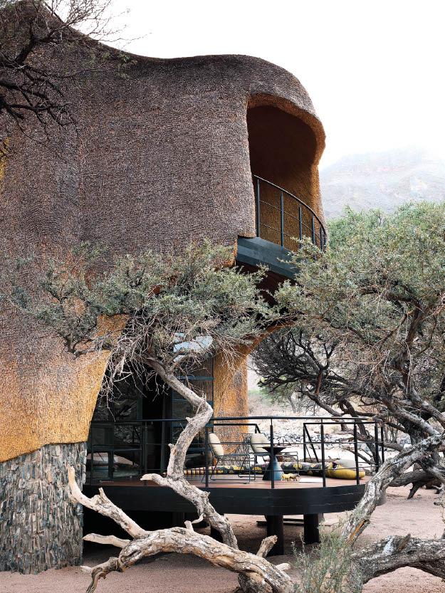 Inside a Fantastical House Inspired by the Sociable Weaver Nests that Dot the Landscape   