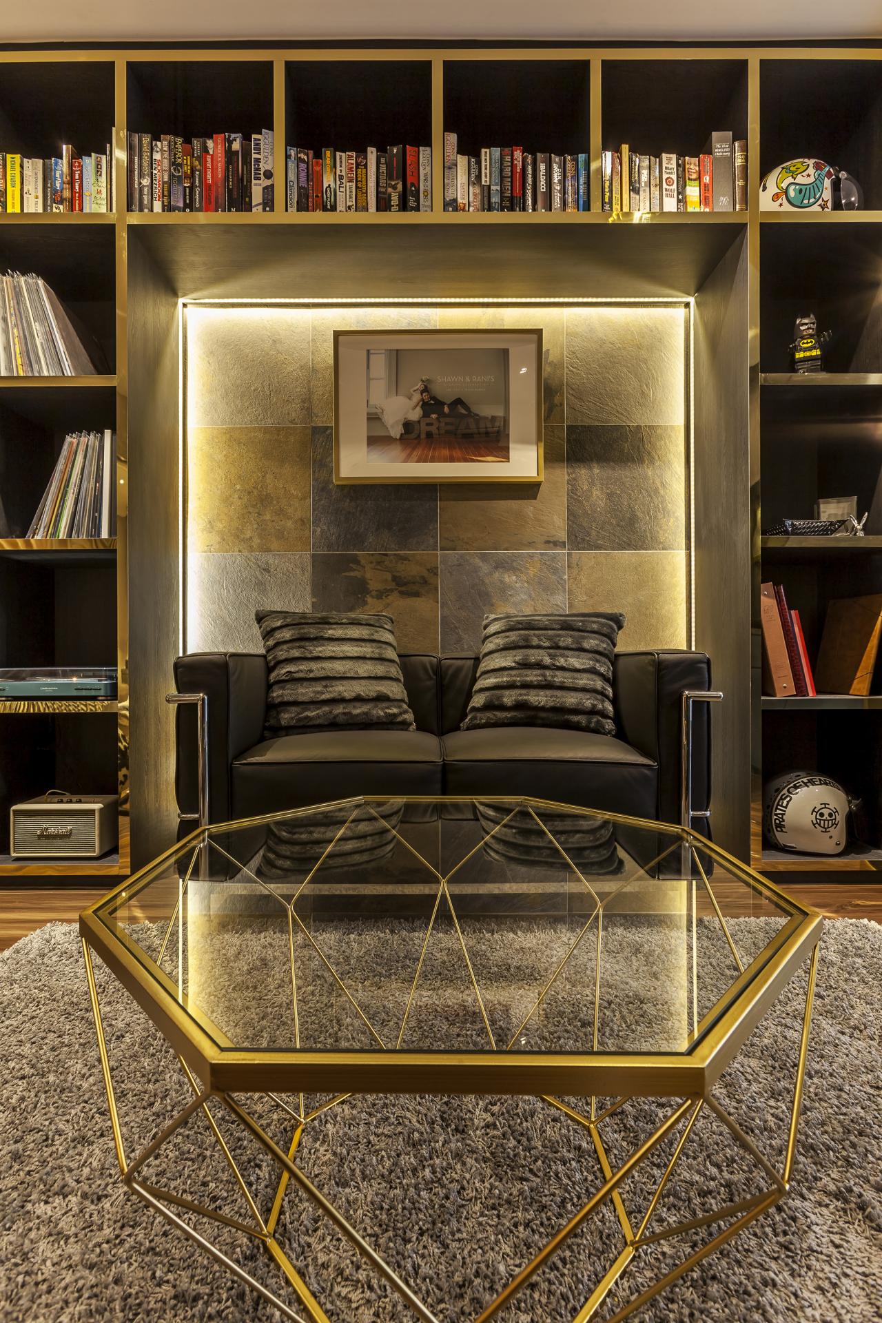 Step inside this Art Deco Singapore Flat Inspired by Speakeasies of the Past