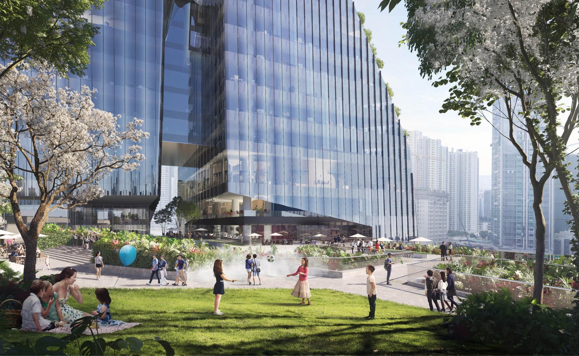 A Former Airport Site is Transformed into a Smart Development in Hong Kong