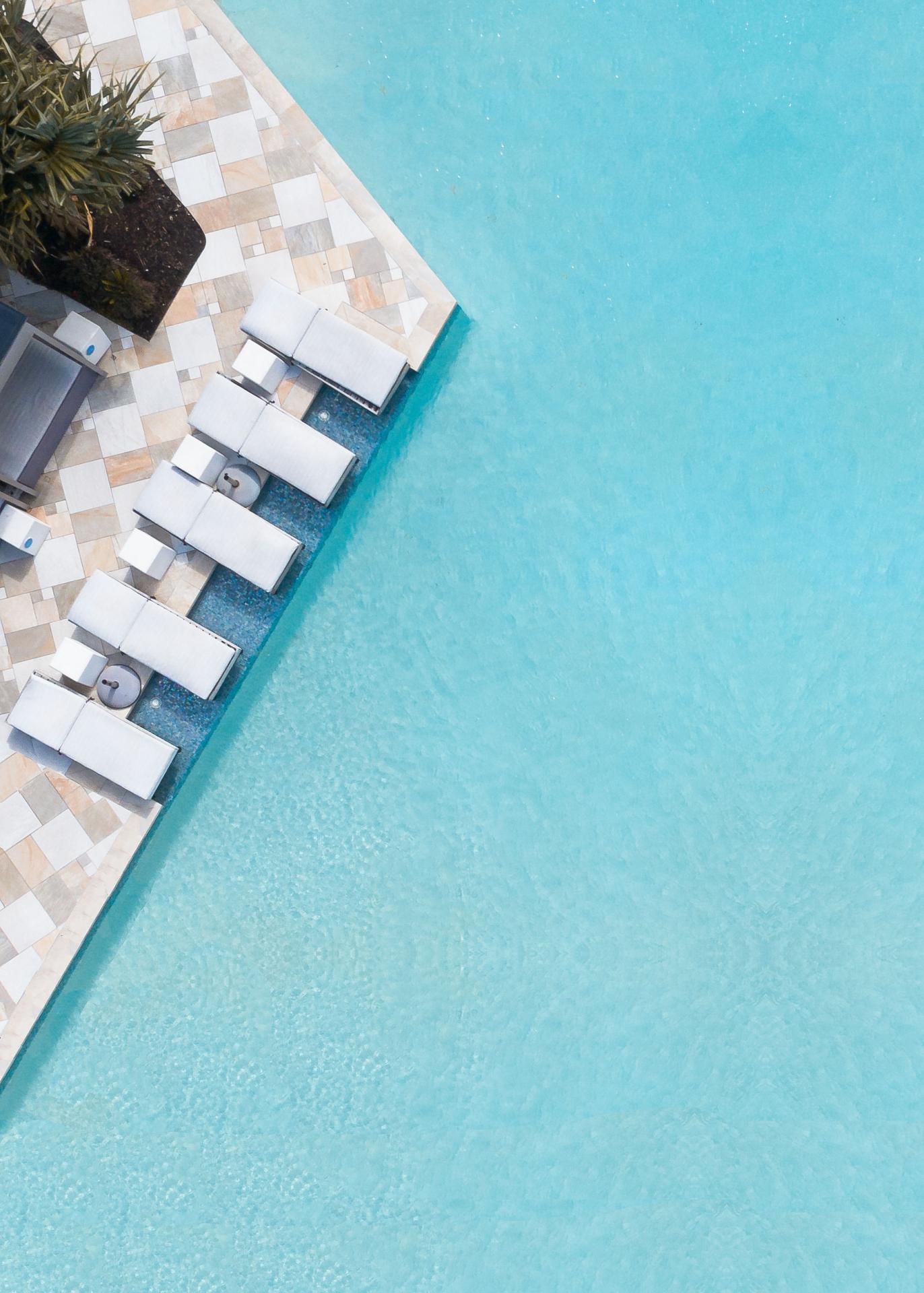 A private pool in Byron Bay