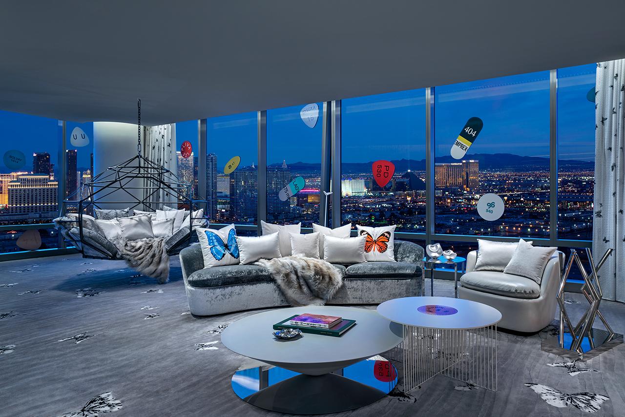 Sleep With Art and Furniture by Damien Hirst in the World’s Most Expensive Hotel Suite