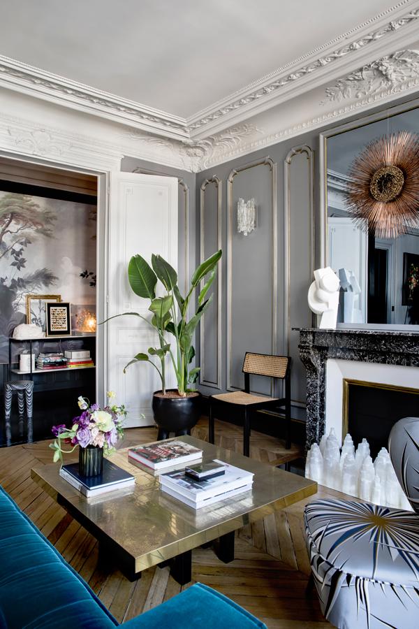 A Paris Home’s Perfect Marriage of Classic and Contemporary Details