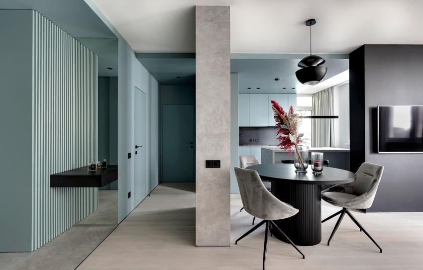 以型格的灰藍色系，設計出最溫暖優雅的家居設計