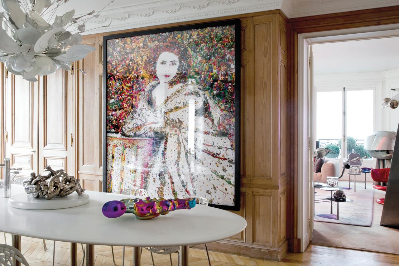 The Endlessly Inspiring Paris Home of an Avid Art Collector