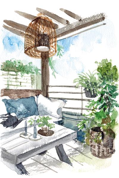 How to Bring the Outdoors In: The Terrace, Garden and Conservatory