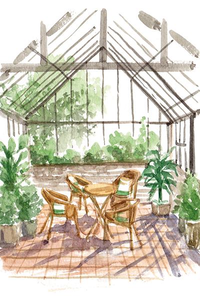 How to Bring the Outdoors In: The Terrace, Garden and Conservatory